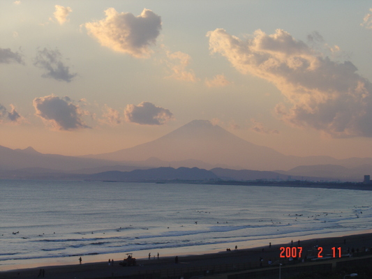 写真：富士山