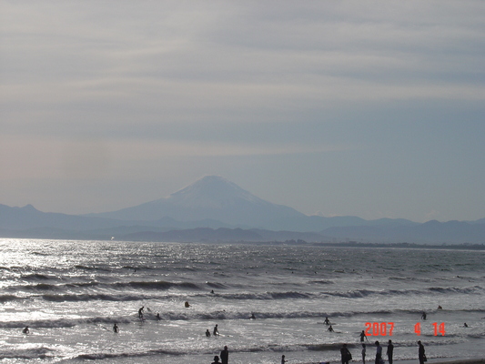 写真：富士山